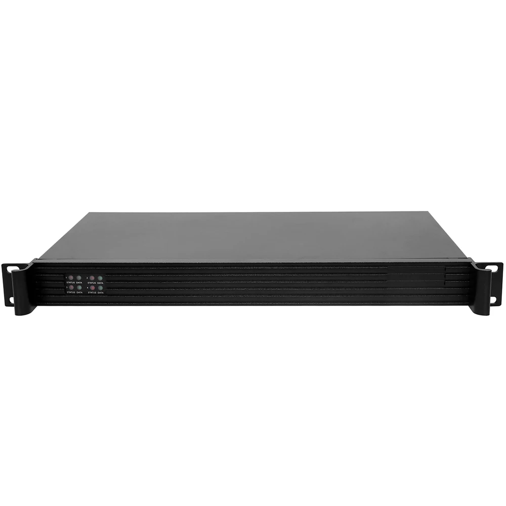 1U стойка 4 канала H.264 H.265 HD HDMI IP потоковый видеокодер IPTV с HTTP RTSP RTMP UDP HLS