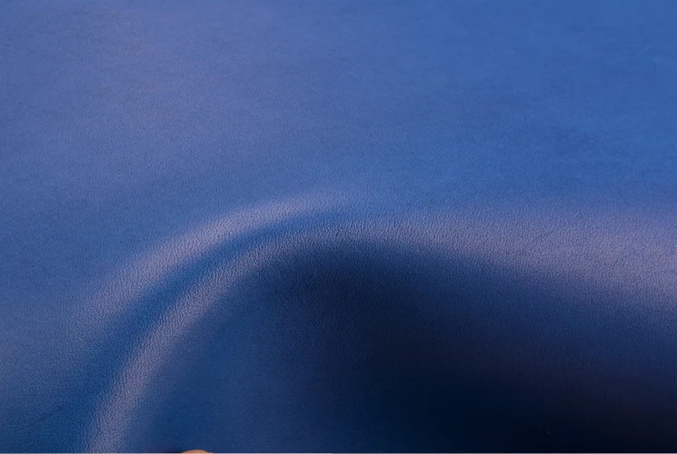 Синяя натуральная телячья кожа Crazy Horse цветная для рукоделия кожаный ремешок