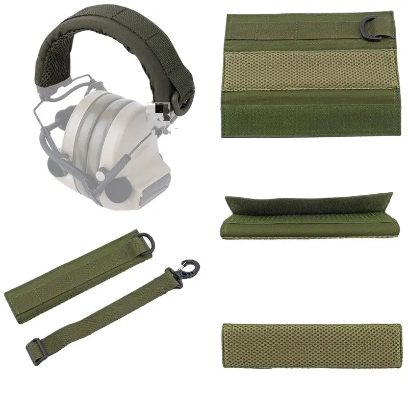 

KK RG CB BK Tactical Headphone Modular Stand MOLLE Protection Cover Tactical Headband Earmuff Headset Stand Protection Case