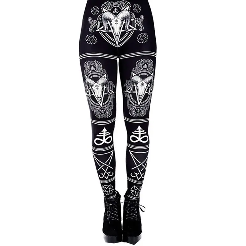 

Gothic Low Waist Gothic trousers Leggings Women Sexy Hip Push Up Pants Legging Gothic Leggins Jeggings trousers Gothic