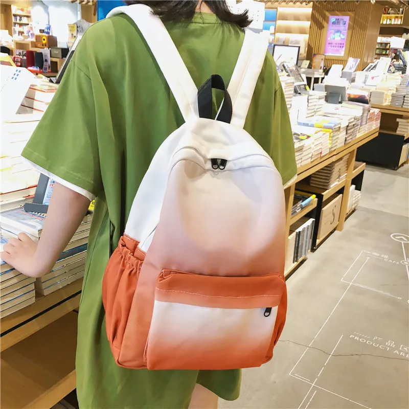 2019 женский высокое качество холст путешествия рюкзак мочила Feminina Sac A Dos школьные