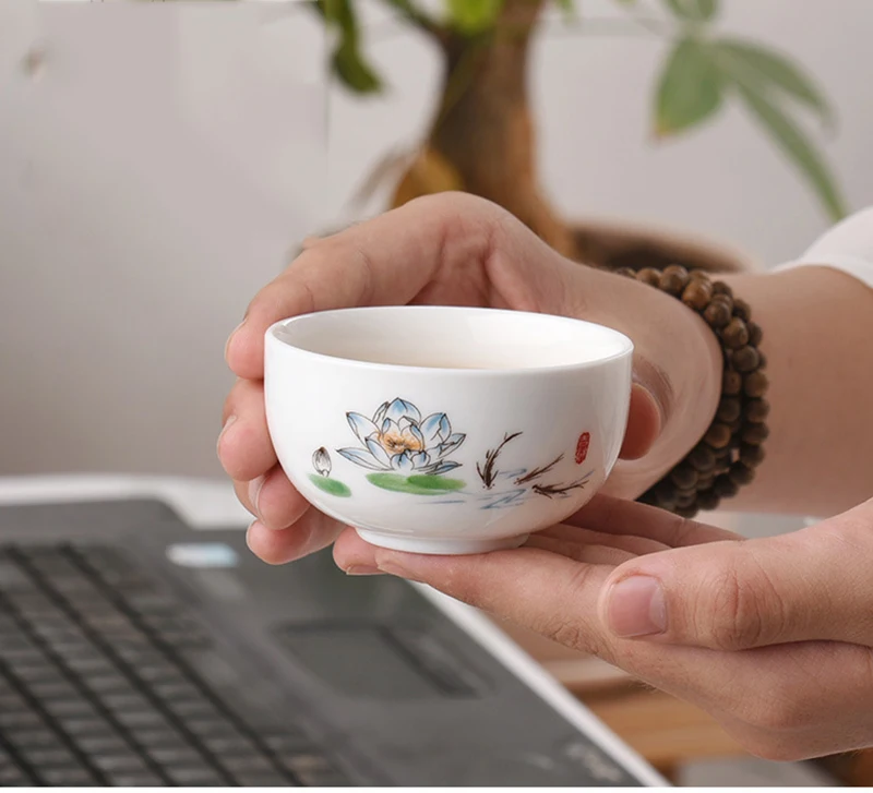Керамические чайники gaiwan чайники Китайский чайный набор для путешествия с сумкой для путешествий