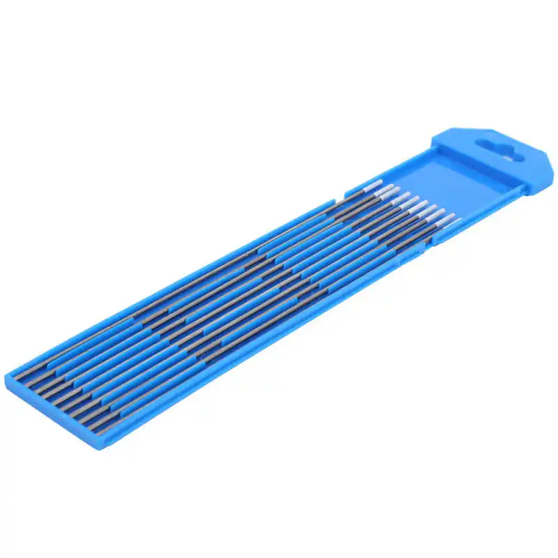 10Pcs WZ8 150mm 1/1.6/2/3.2/4mm White Tip Tungsten Electrode Rod 200A TIG Welding Argon Arc Needles Corrosion Resisitance Stable |