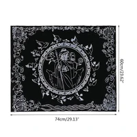 74x60cm divination altar prayer tablecloth board astrology velvet table cloth