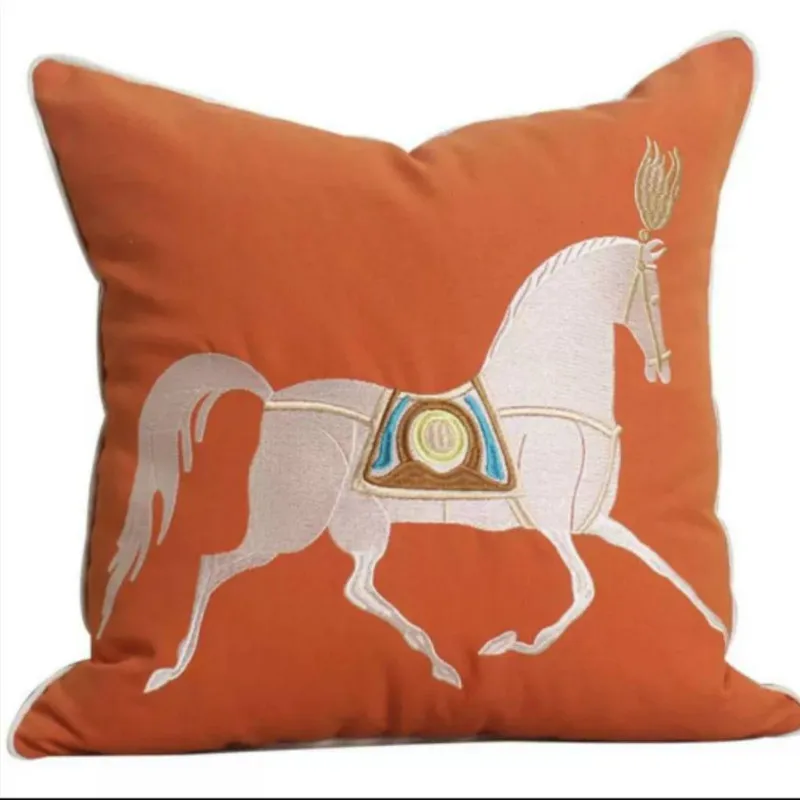 Новинка 2021 Роскошный чехол для дивана в дворцовом стиле с вышивкой|Наволочки| |