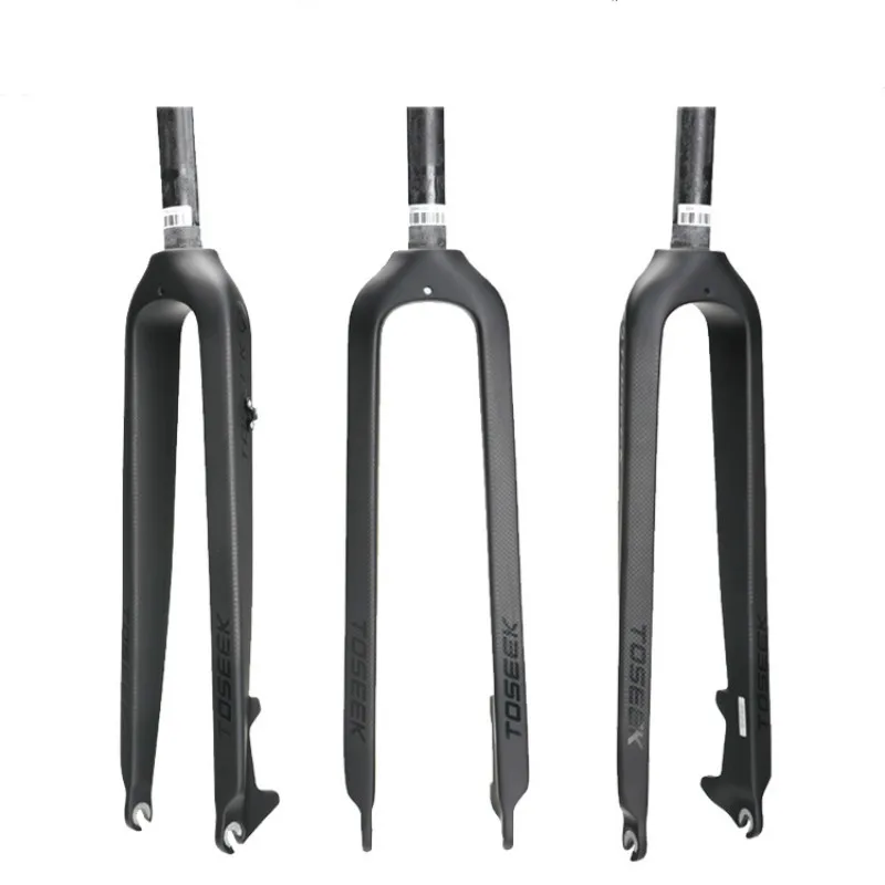 Велосипедная вилка TOSEEK из углеродного волокна для горного велосипеда 26/27 5/29