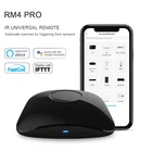 Broadlink RM4 Pro Wifi умный инфракрасный Радиочастотный пульт дистанционного управления 433 мгц радиочастотный контроллер работает с Alexa и Google Assistant