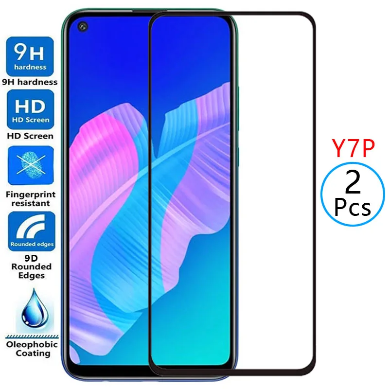 

9d protective tempered glass for huawei y7p screen protector on huaweiy7p y 7p y7 p yp7 7yp safety film huawey huwei hawei huawe