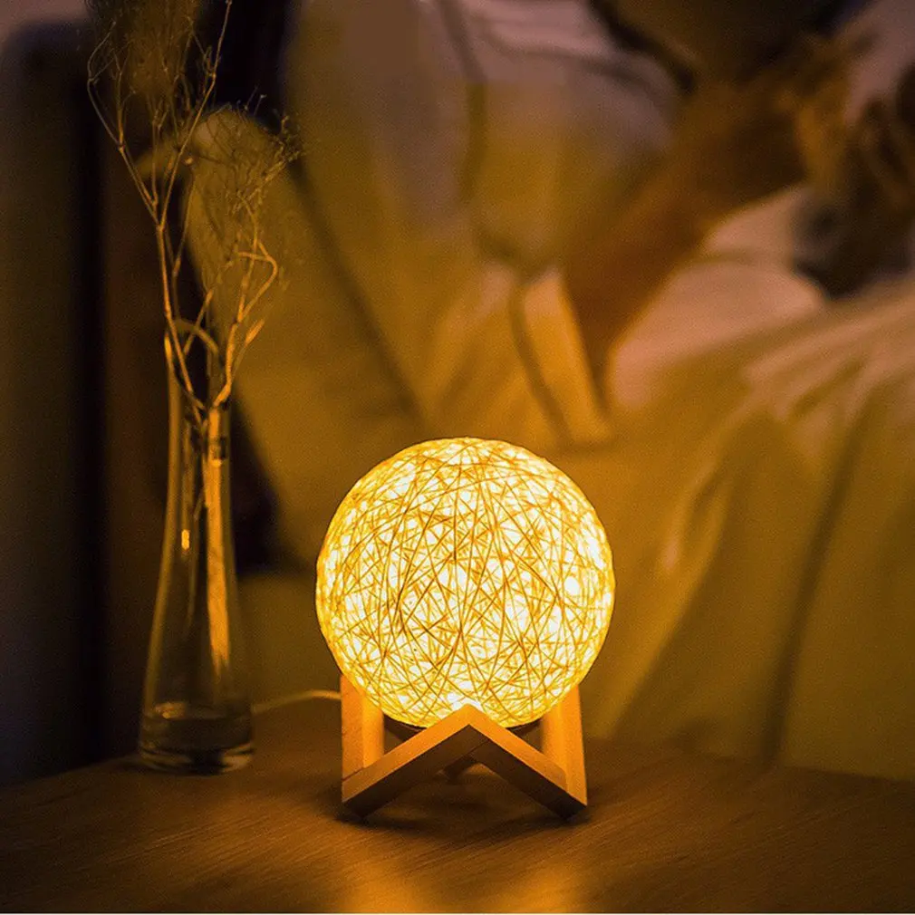 

USB Light Switch Control Warm And Romantic LED Night Light Small Table Lamp For Dormitory Bedroom Bedside