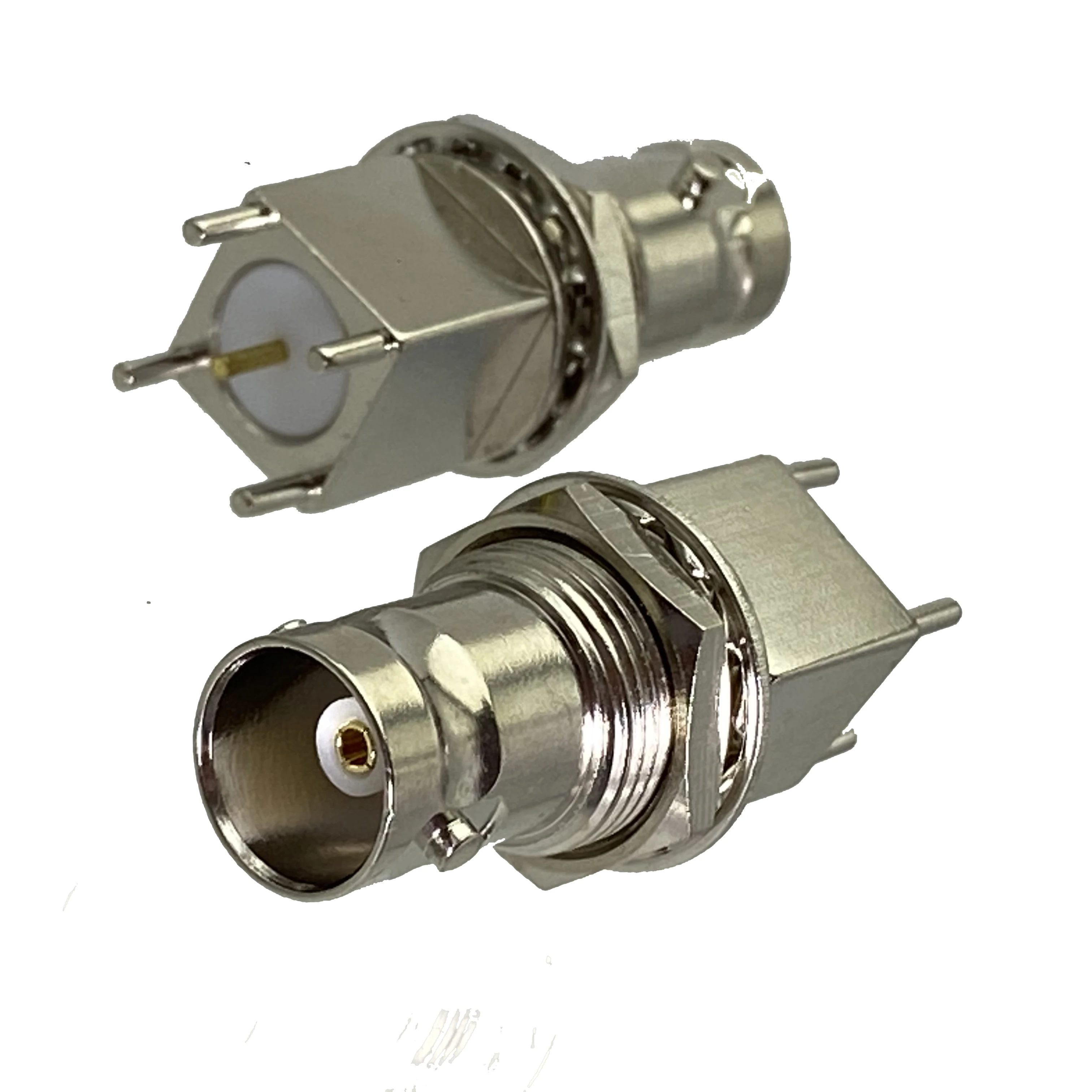 1 шт. разъем BNC гнездовая перегородка стандартная прямая Проводная клемма RF