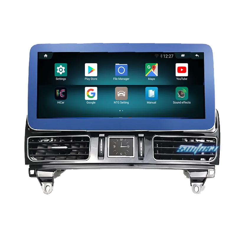 Автомобильный DVD-плеер Qualcomm 6 + 12 3G экран 128 дюйма Android 11 для BENZ ML W166 GL X166 NTG 4 5 аудио gps