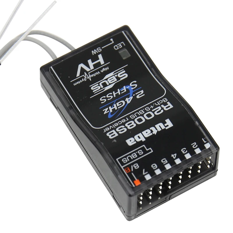 Оригинальный приемник futuba R2008SB S. Bus 8-канальный для S-FHSS радиоуправления T8J T10J T14SG |