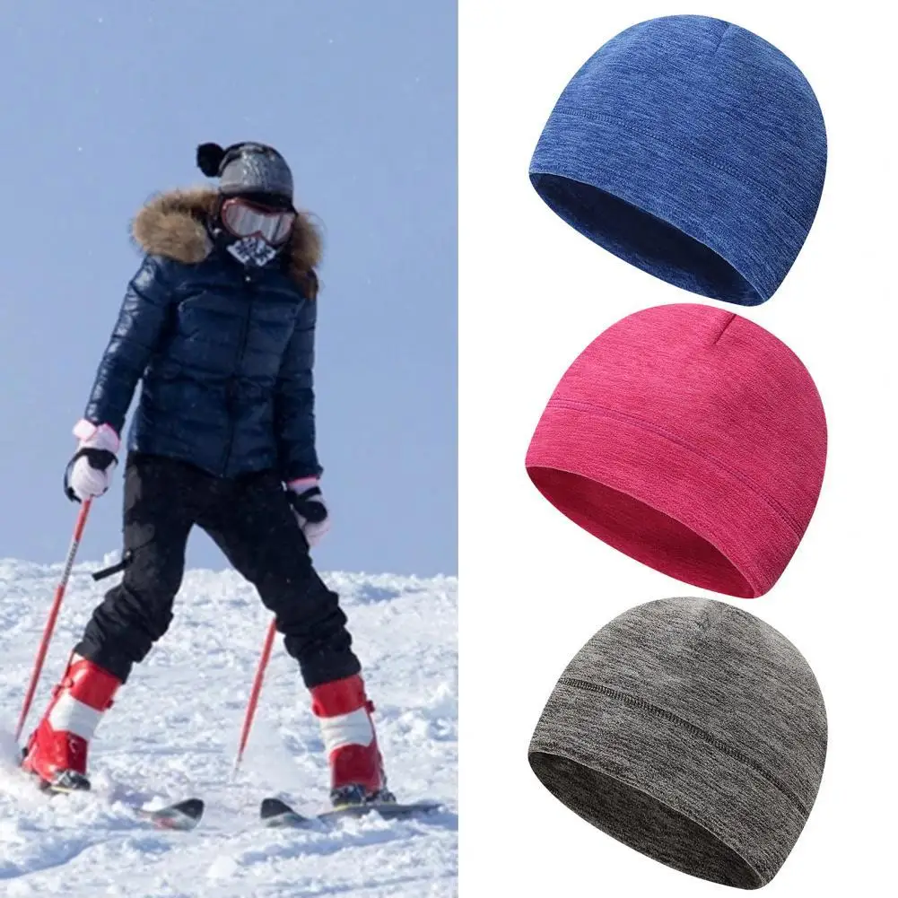 

Versatile Thermal Hat Velvet Knit Cap Skin-Friendly Anti-Static Anti-Static Beanie Slouchy Winter Warm Cap