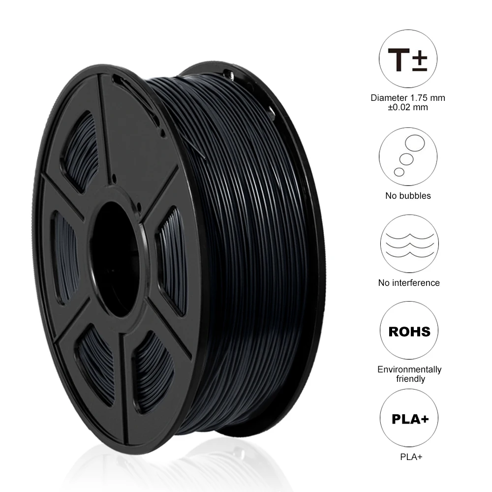 Нить для 3D принтера Enotepad PLA PLUS 1 75 мм обучения сделай сам 0 02 терпение пла + материал