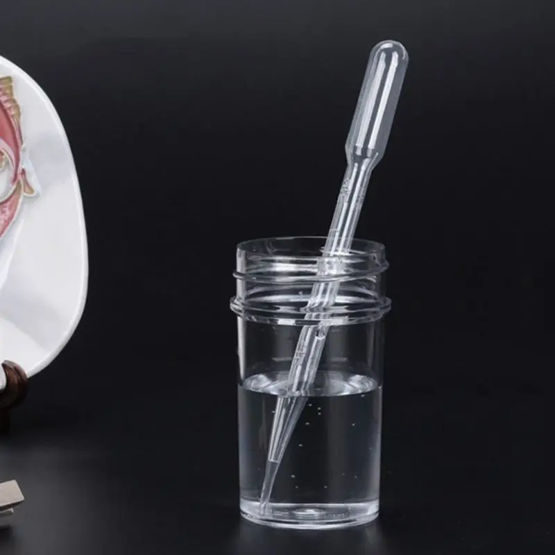 300 шт. 3 мл прозрачные пипетки одноразовые безопасные пластиковые капельницы