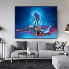 Абстрактная Художественная Картина на холсте без одежды для мужчин и женщин, настенный постер для гостиной, современная картина для спальни, украшение для дома