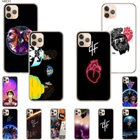 phone case for apple iphone 13 12 11 pro max x xr xs xsmax 6 6s 7 8 plus se2020 pnl rapper fashion transparent soft cases cover