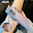 Прозрачный чехол для телефона Xiaomi Mi 11 Ultra POCO X3 F3 M3 Pro 10 Lite Redmi Note 10 10S 9S 9 8 7 Pro 9A 9C 8A K40, противоударный чехол