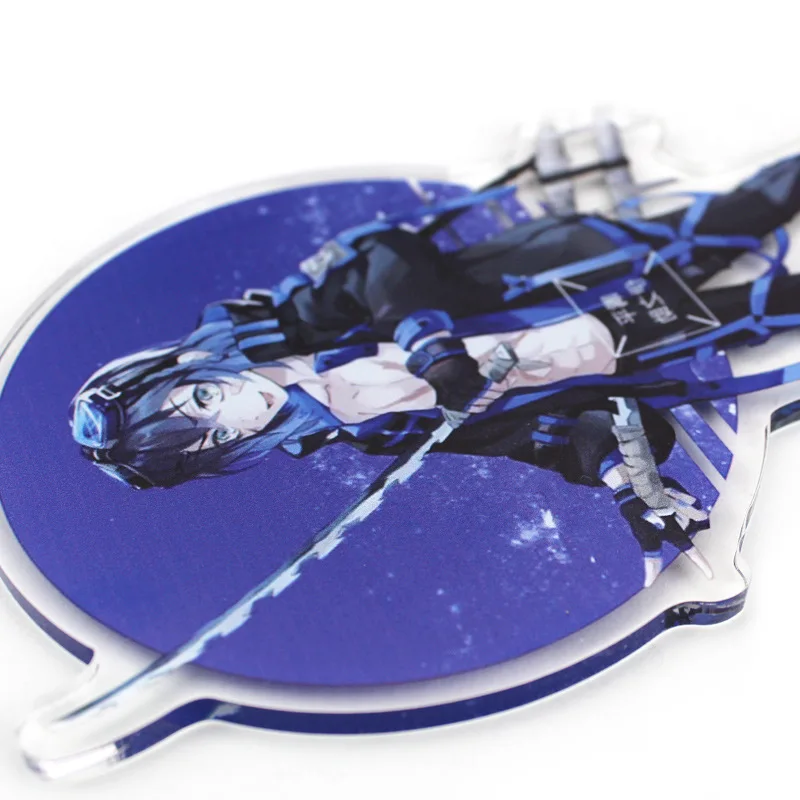 

Anime Demon Slayer Fashion Desktop Accessories For Students Keychain Standing Kanawo Acrylic Blade Men's Women's Gift Stand Car