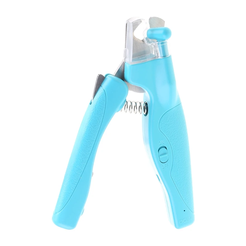 

Dog Cat Pet Nail Clippers with Safety Guard To Avoid Over Cutting LED Light