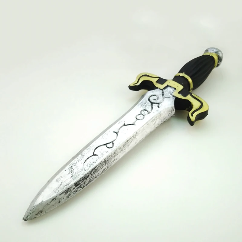 

Weapon Sword Toys As Their Children A Spoof On Their Security Soft Pu Adhesive Short Swords Film Simulation Knife Props 2021