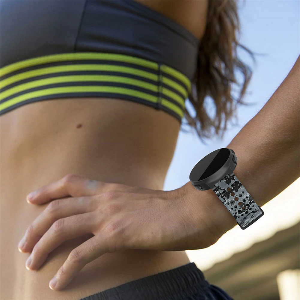22 мм силиконовый ремешок для наручных часов Garmin Forerunner 735xt/220/230/235/620/630 замена