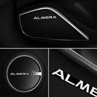 10 шт. Автомобильная декоративная 3D алюминиевая эмблема наклейка для Nissan Almera G15 N16 аксессуары для стайлинга автомобилей
