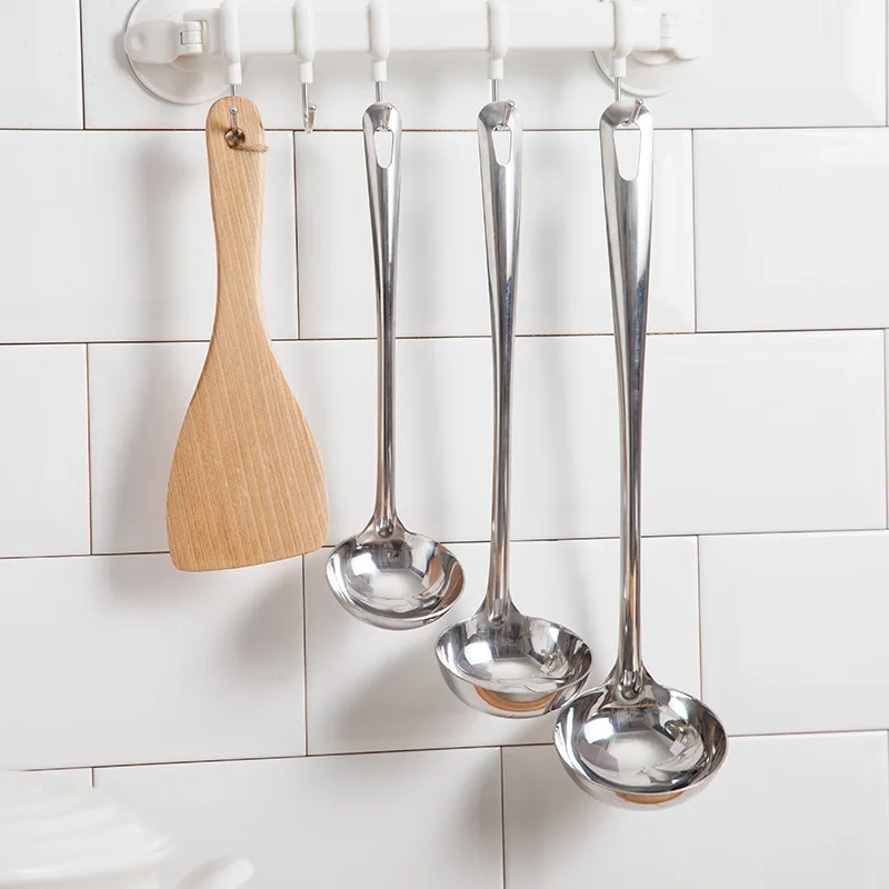 Суповая ложка цельная формирующая суповая кастрюля половник из нержавеющей