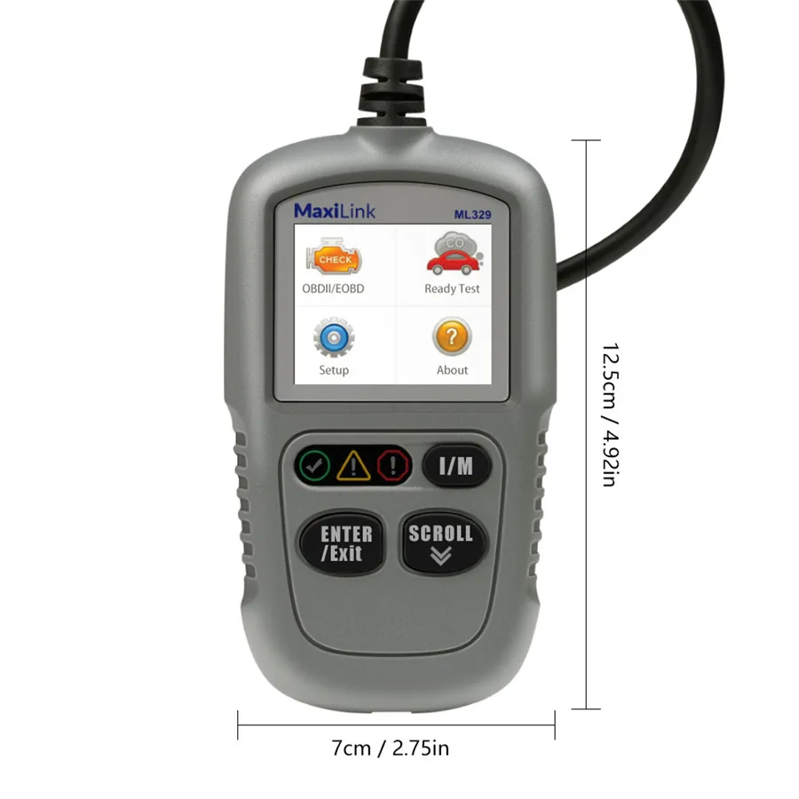 Считыватель кодов Autel MaxiLink ML329 (расширенная версия AL319)|Электрические тестеры и