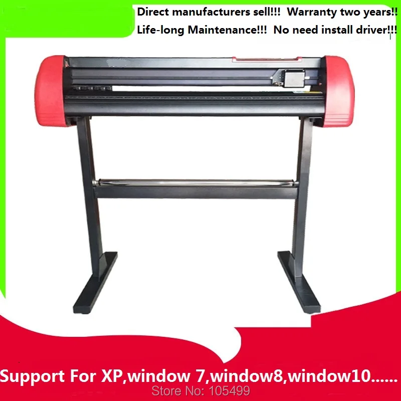 Термопресс виниловый режущий плоттер 24 дюйма Графический Плоттер Резак Горячий