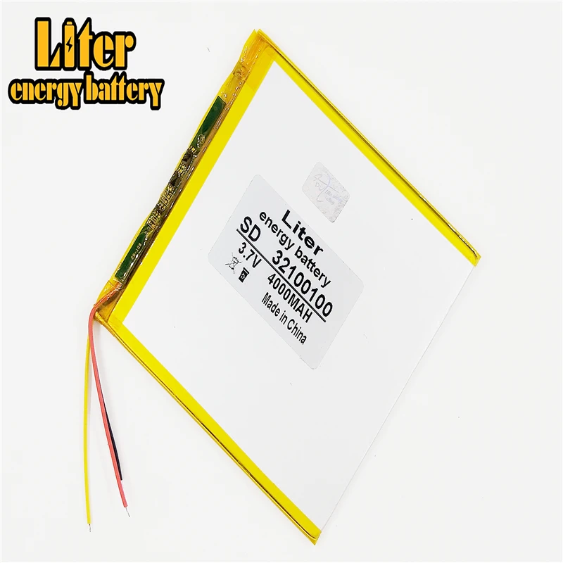 3 line.3.7V 4000mah 32100100 литий ионная батарея для MP3 MP4|battery for mp3|for mp3li-ion battery 3.7v |