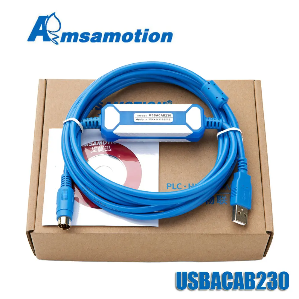 USBACAB230 Delta PLC Кабель для программирования USB к RS232 адаптер для USB-DVP ES EX EH EC SE SV SS кабель серии