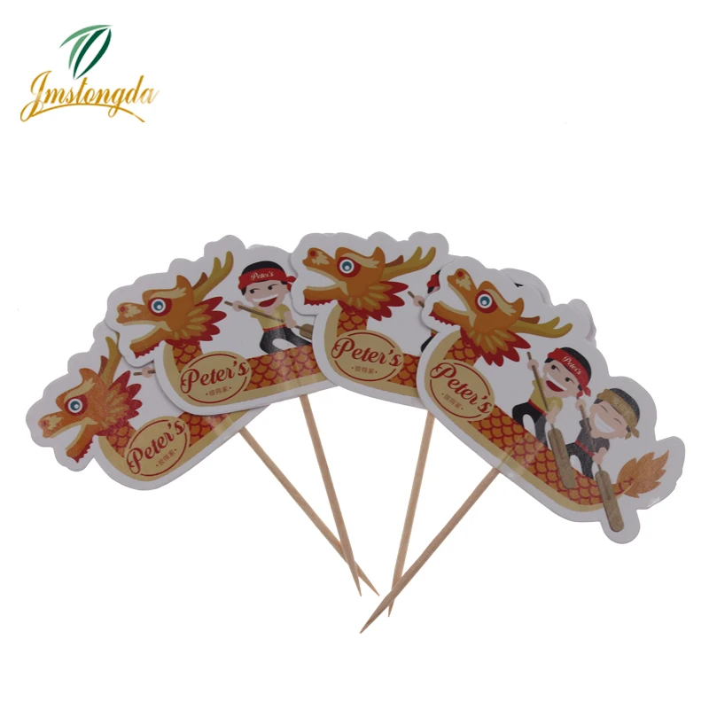 5000 шт Мини Дракон-бумажный корабль еда выбирает ужин Шпажки для торта кекс