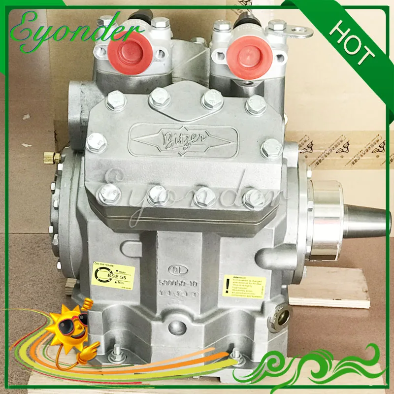 Воздушный компрессор кондиционера AC A/C для Bitzer Bus 4PFC 4PFCY 4UFCY 4NFCY 6UFCY 6NFCY 4UFRY 4NFRY 40425007 1100241A 240101208
