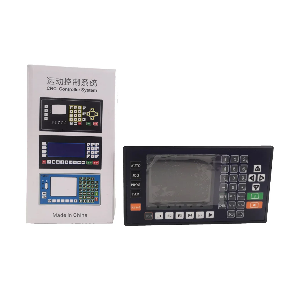 Контроллер с ЧПУ TC5540V LCD поддерживает 4-осевой USB Независимый контроллер движения