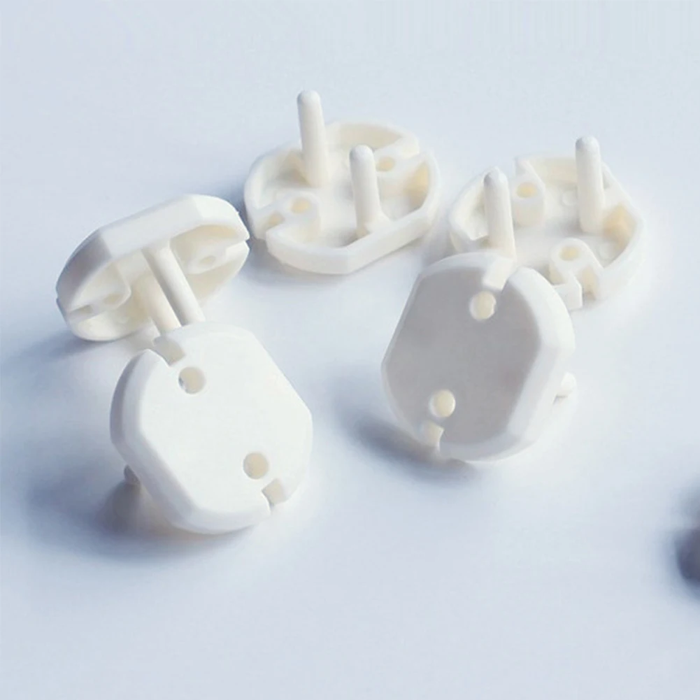 Креативные 2 розетки с отверстиями крышки вилки детские электрические розетка