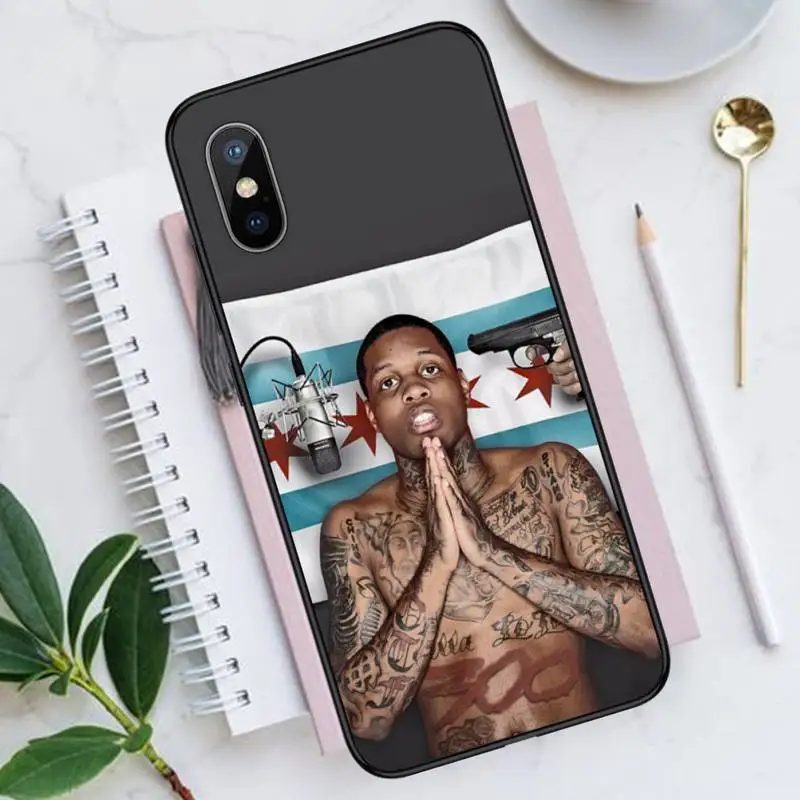 

lil durk famous singer Phone Case for iPhone 11 12 pro XS MAX 8 7 6 6S Plus X 5S SE 2020 XR Luxury brand shell funda coque