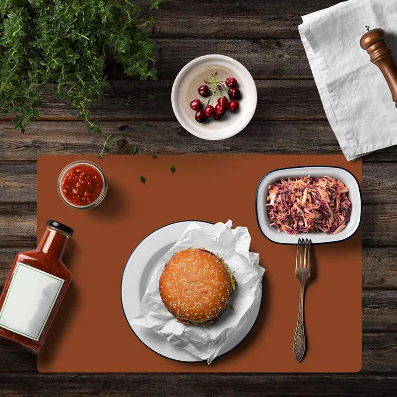 Силиконовый коврик для сушки посуды (комплект из 2 предметов серый) с 23 6 дюймовым