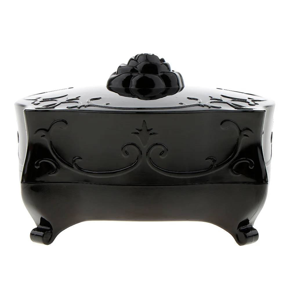 

Пустой рассыпчатый контейнер для пудры в виде цветка розы, коробка для косметики, футляр для ювелирных изделий