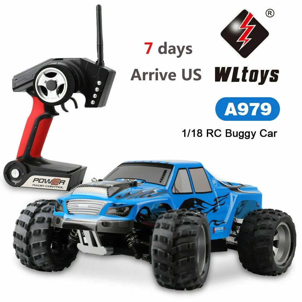 

High Speed 4WD RC Racing Car 1/18 70KM/h Electric Big-foot RTR Carros De Controle Remoto 4x4 Toys for Boys Christmas Gift