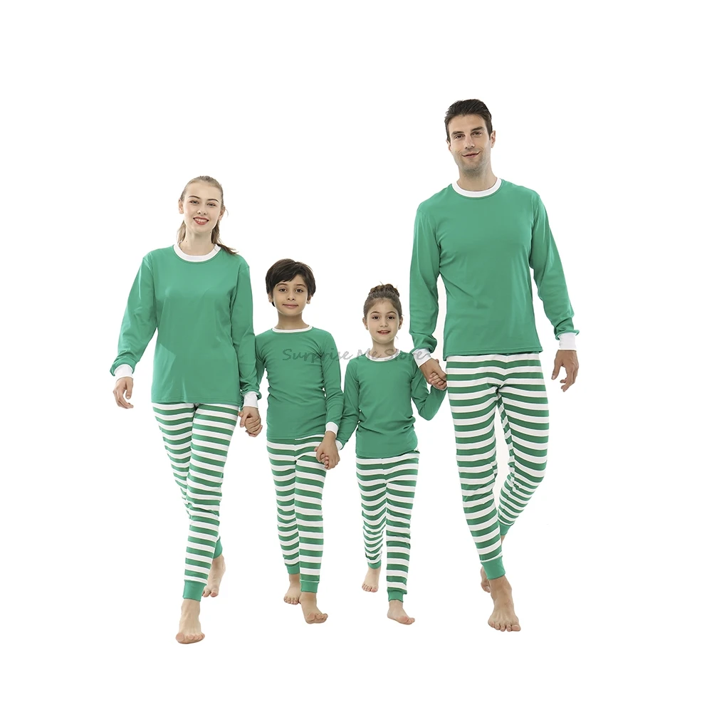 Пижама для мамы и дочки хлопковая зимняя |