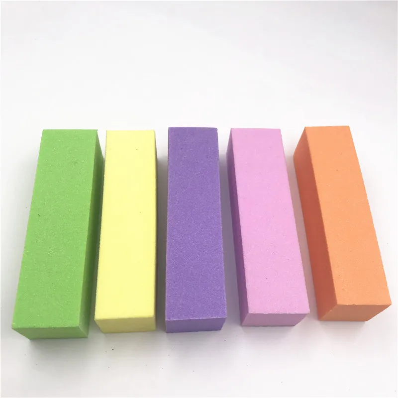 10 шт. разноцветные бафы для полировки ногтей|Пилки ногтей и буферы| |