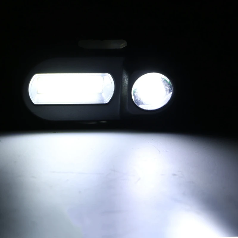 

Mini Waterproof Xpe Cob Led 6-Mode Headlight head light lamp Usb Rechargeable Head Light Lamp Flashlight For Outdoor
