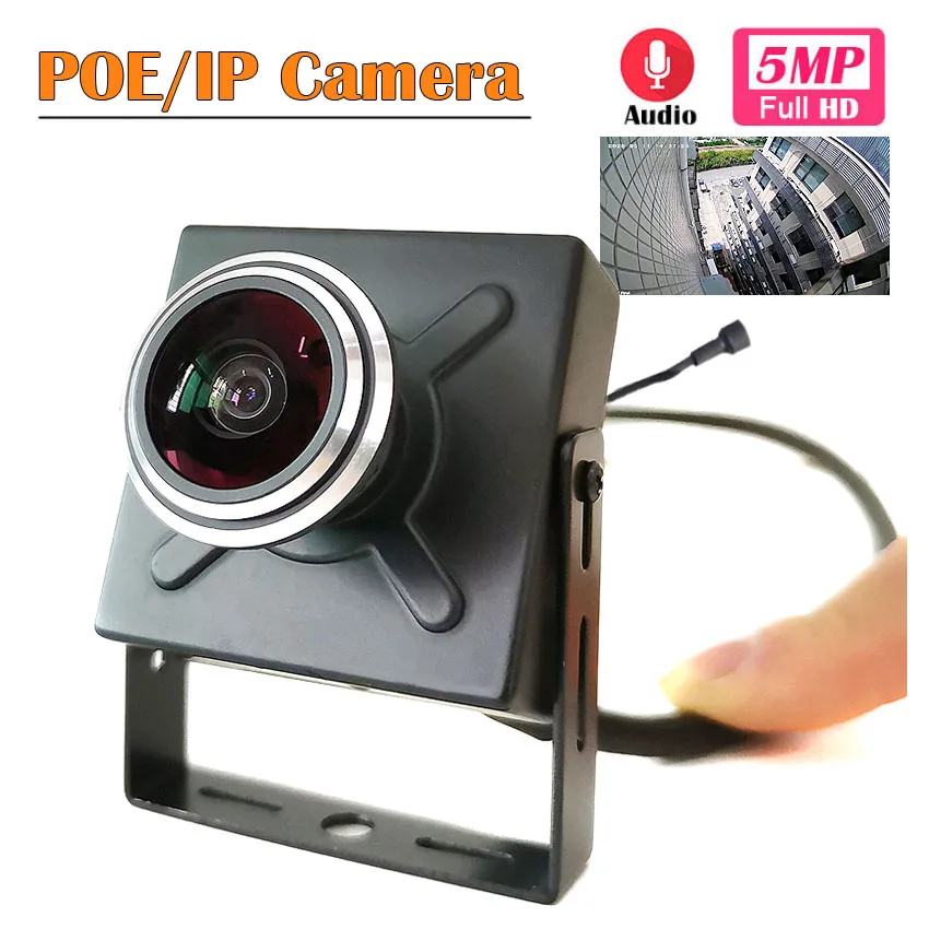 

5MP/4MP/3MP/2MP Audio POE IP Camera Wide View Fish Eye Lens Onvif P2P IP Network Camera Xmeye