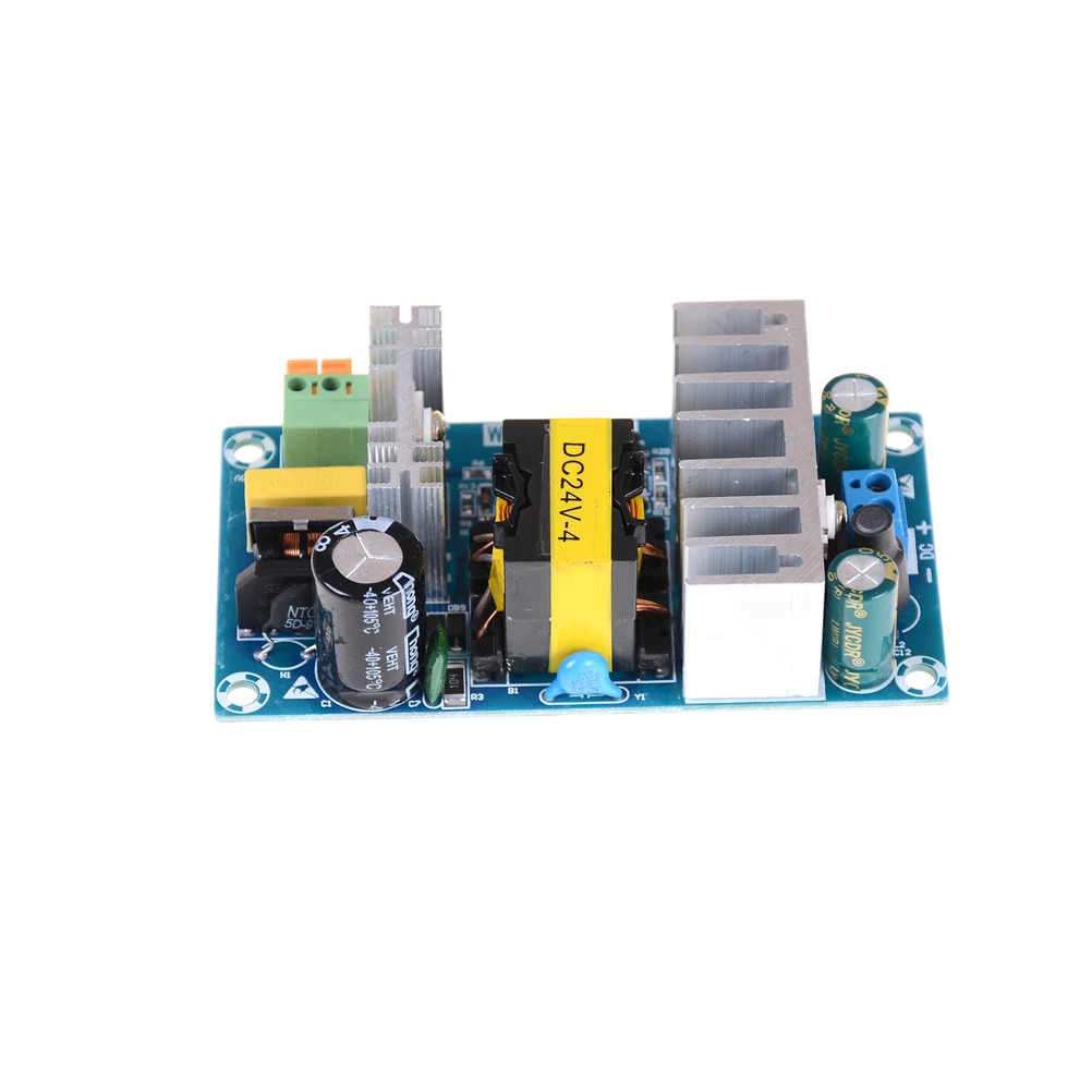 Модуль источника питания AC 85 265V к DC 24V 4 6A Импульсный блок электрические