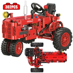 Сборные модели трактора и прицепа а-ля "Лего"