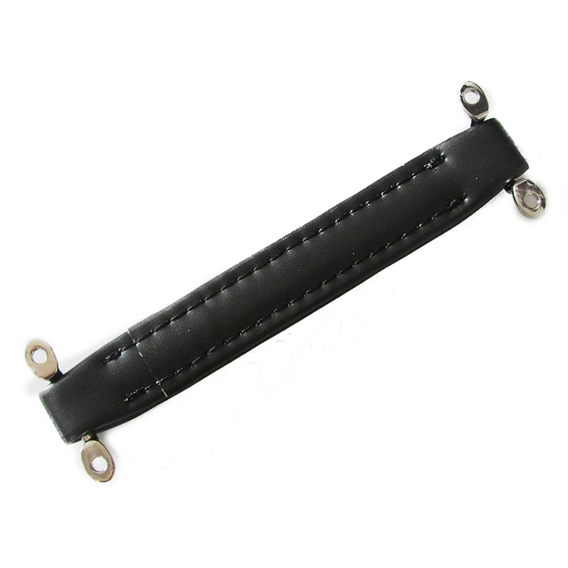 Черный винтажный стиль усилитель для гитары с кожаной ручкой|Детали и аксессуары