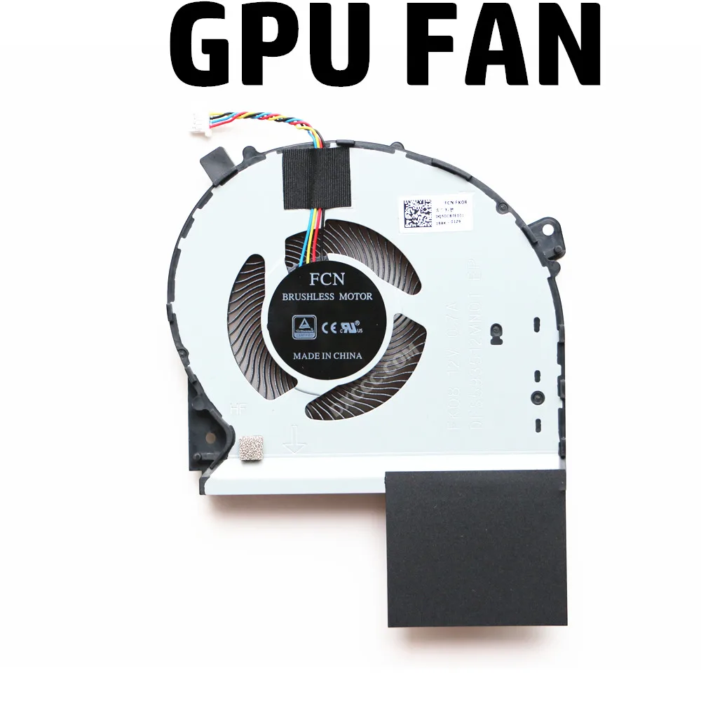 Охлаждающий вентилятор для ноутбука ASUS ROG STRIX GL703 GL703GS GL703GM охлаждающий DC12V 0.4A |