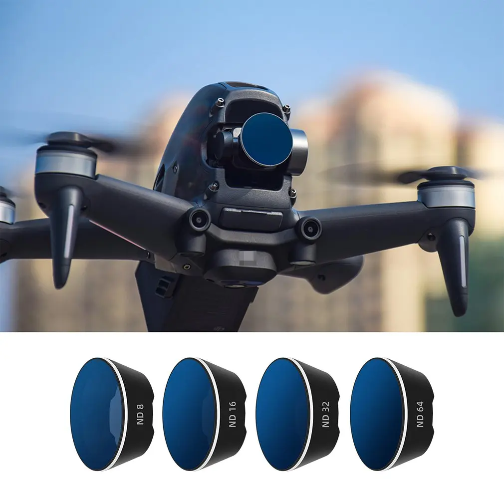 

Lens Filter For DJI FPV Combo Drone Neutral Density Filter ND 8 16 32 64 Set Neutral Density Polar Camera Quadcopter Accessories
