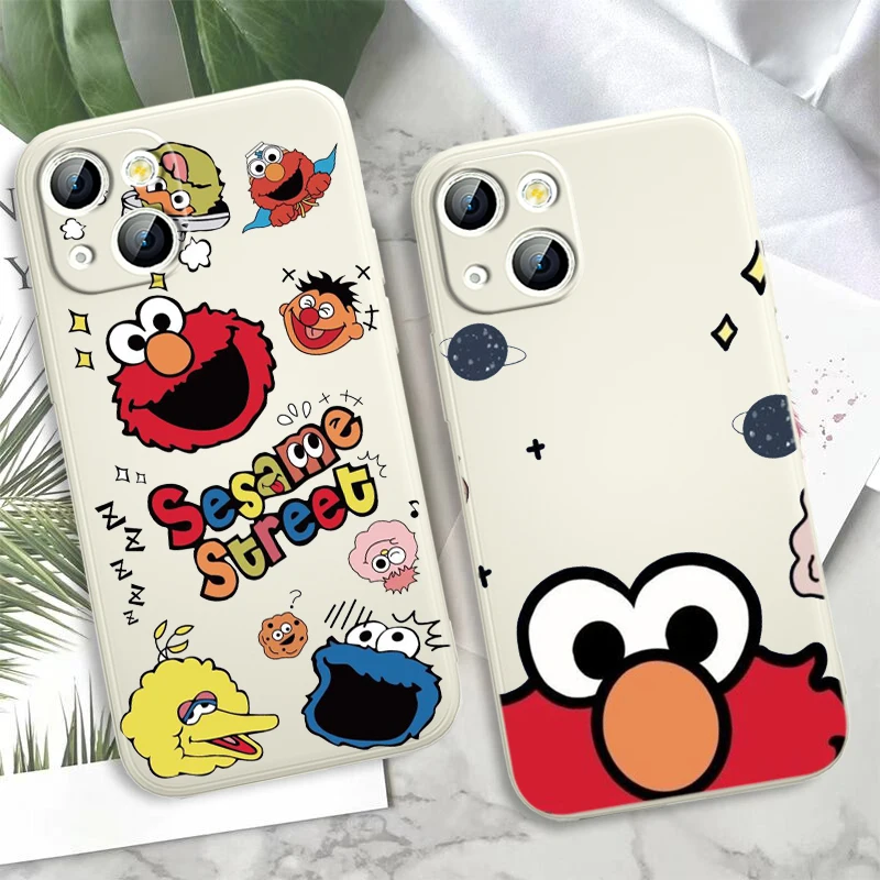 

Cute doll animation For Apple iPhone 13 12 mini 11 8 7 6 XS XR SE 2020 Pro Max Plus Phone Case Liquid Silicone Soft Cover